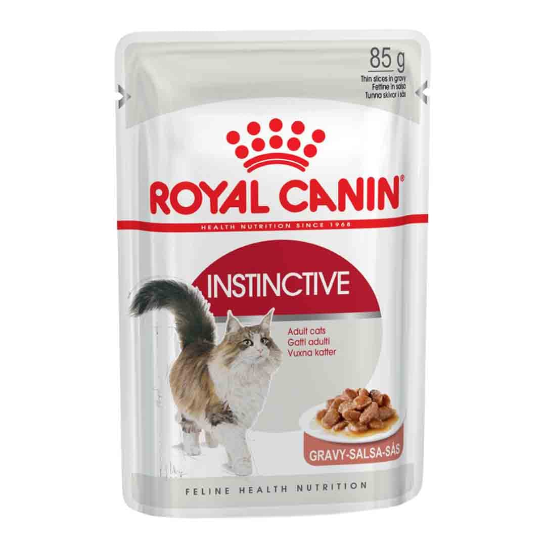 پوچ گربه مدل اینستینکتیو گروی رویال کنین ROYAL CANIN INSTINCTIVE GARVY 85G