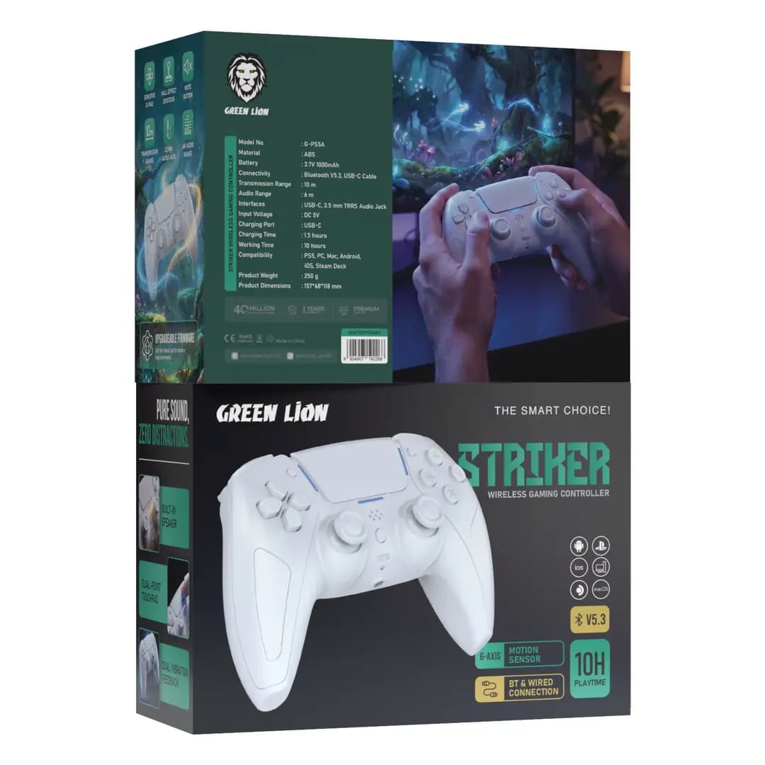 دسته بازی بی‌سیم گرین لاین مدل STRIKER — تصویر ۴