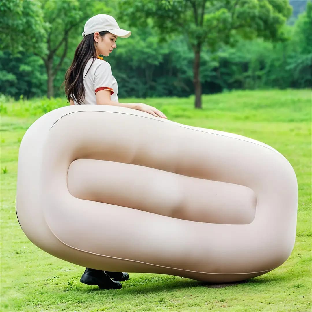 تشک بادی گرین لاین مدل INFLATABLE SOFA — تصویر ۹