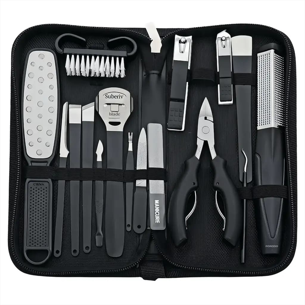 ست مانیکور و پدیکور 16 تکه پرودو مدل PORTABLE NAIL CLIPPER — تصویر ۹