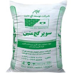 گچ سوپر متین مدل سمان (کیسه ۲۵ کیلویی) | انتخاب استادکاران حرفه‌ای + کیفیت صادراتی تهران/کرج