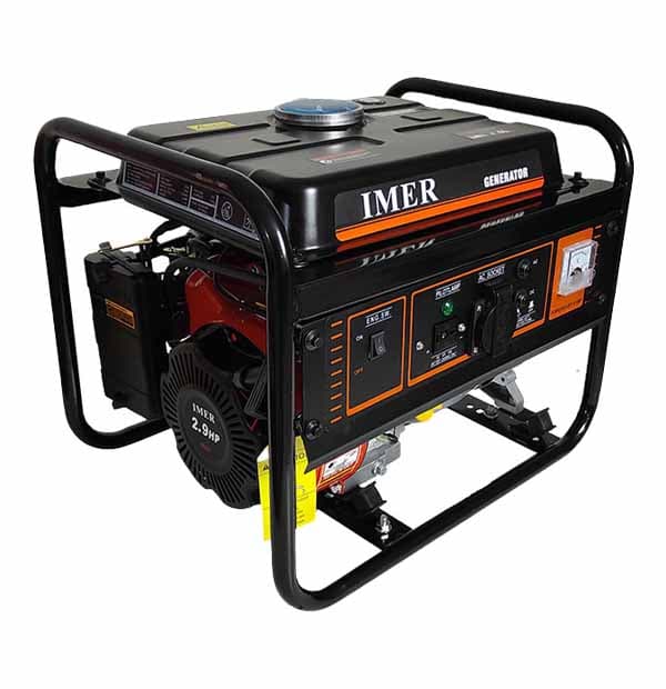 موتور برق بنزینی 8 کیلو وات استارتی ایمر IMER مدل LT10000EB