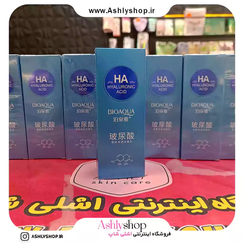 فوم شستشو هیالورونیک اسید بیواکوا | BIOAQUA — تصویر ۷