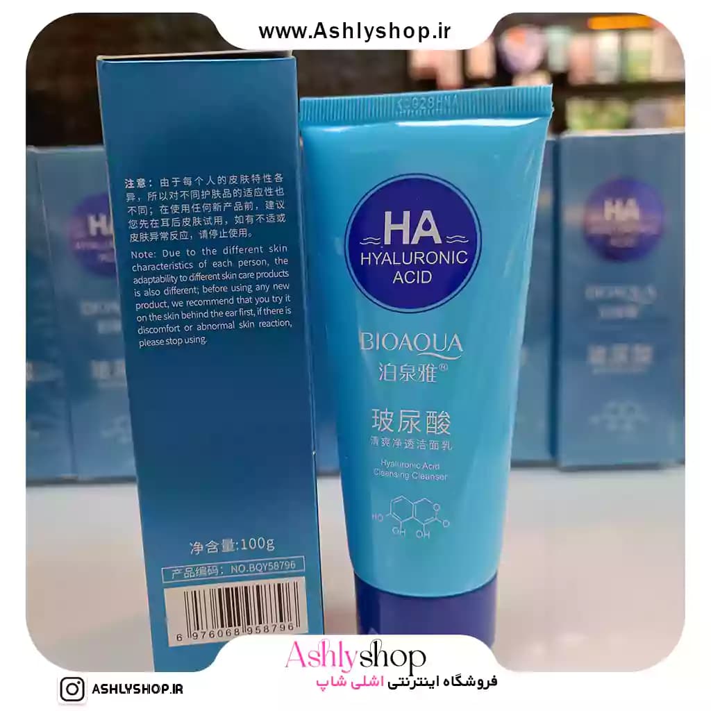 فوم شستشو هیالورونیک اسید بیواکوا | BIOAQUA — تصویر ۱۱