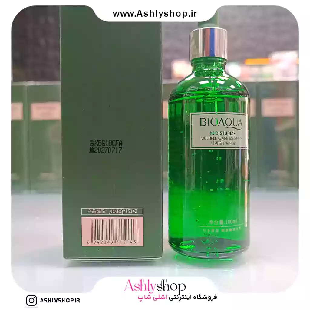 سرم چای سبز بیواکوا – شاداب‌کننده و ضد چروک پوست با عصاره طبیعی چای سبز — تصویر ۴