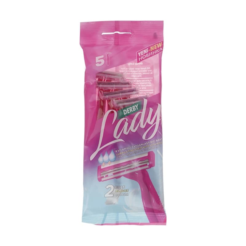 ژیلت دربی مدل Lady بسته 5 عددی — تصویر ۲