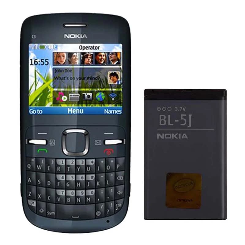 باتری اصلی گوشی نوکیا C3 2010 مدل BL-5J