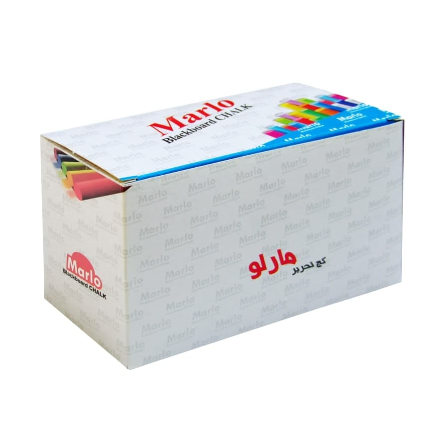 گچ تحریر رنگی بسته 60 تایی مارلو — تصویر ۲