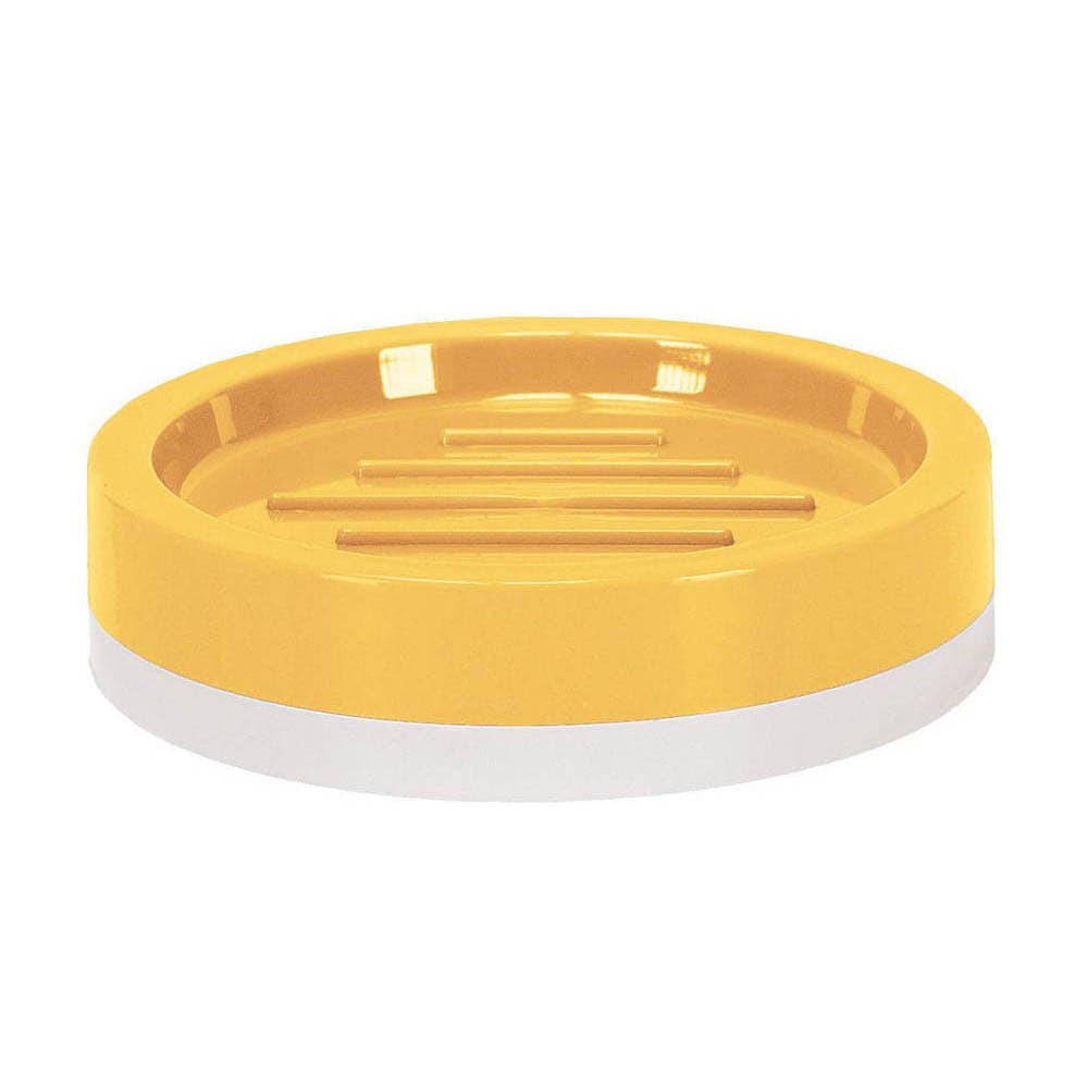 جا صابونی پلاستیکی طلایی مدل Double Yellow برند آلمانی — تصویر ۳