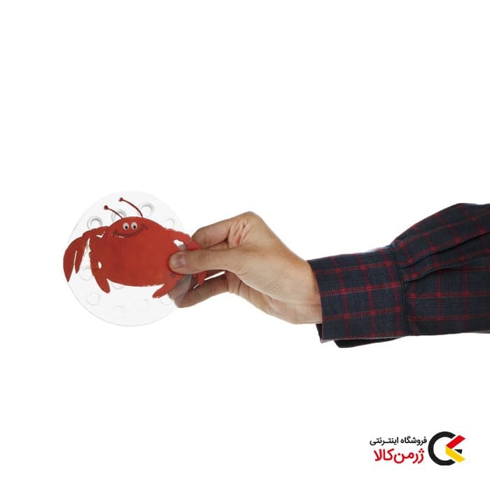 برچسب شیشه و کاشی تزیینی طرح خرچنگ بسته 4 عددی از برند کلین ولکه — تصویر ۱۰