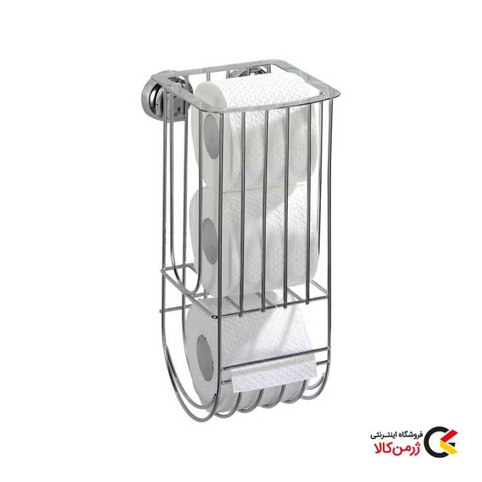 پایه رول دستمال کاغذی استیل مدل Marino Magic برند ونکو — تصویر ۲