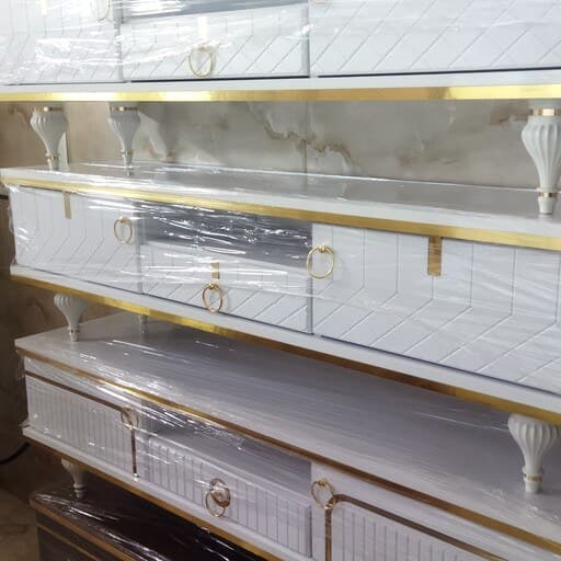 میز تلویزیون مدل پرنس طول 140 سانتی متری در رنگ بندی مختلف — تصویر ۶