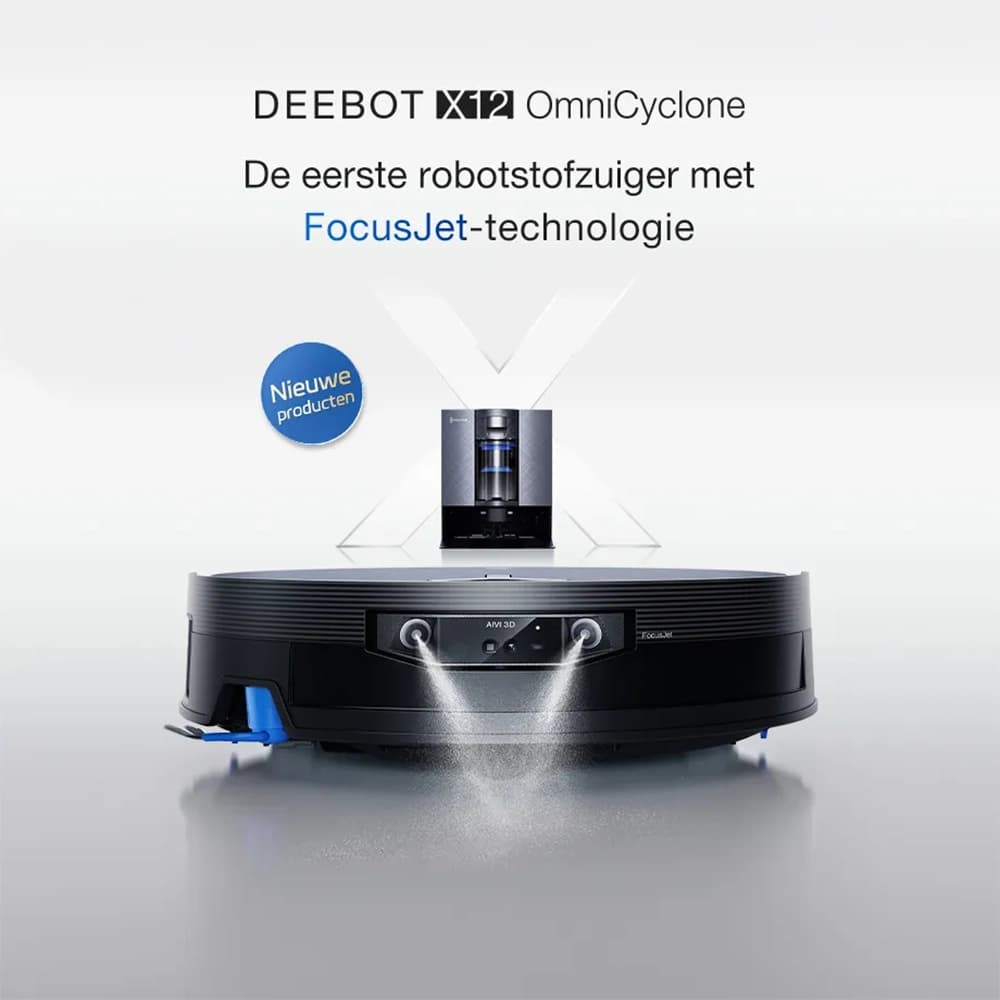 جارو رباتیک اکووکس مدل DEEBOT X12s OmniCyclone — تصویر ۷