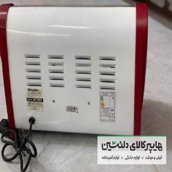 بخاري برقي 4 المنت هالوژني فن دار 1600 وات مدل 1802 — تصویر ۳
