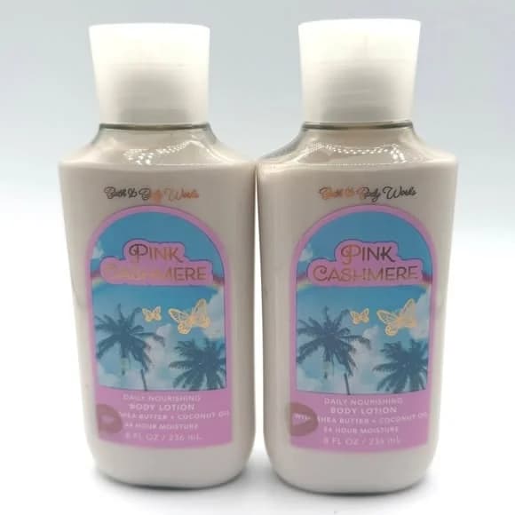 لوسیون بدن بث اند بادی ورکس مدل Pink Cashmere حجم ۲۳۶ میلی‌لیتر — تصویر ۱۱