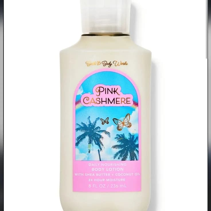 لوسیون بدن بث اند بادی ورکس مدل Pink Cashmere حجم ۲۳۶ میلی‌لیتر — تصویر ۵
