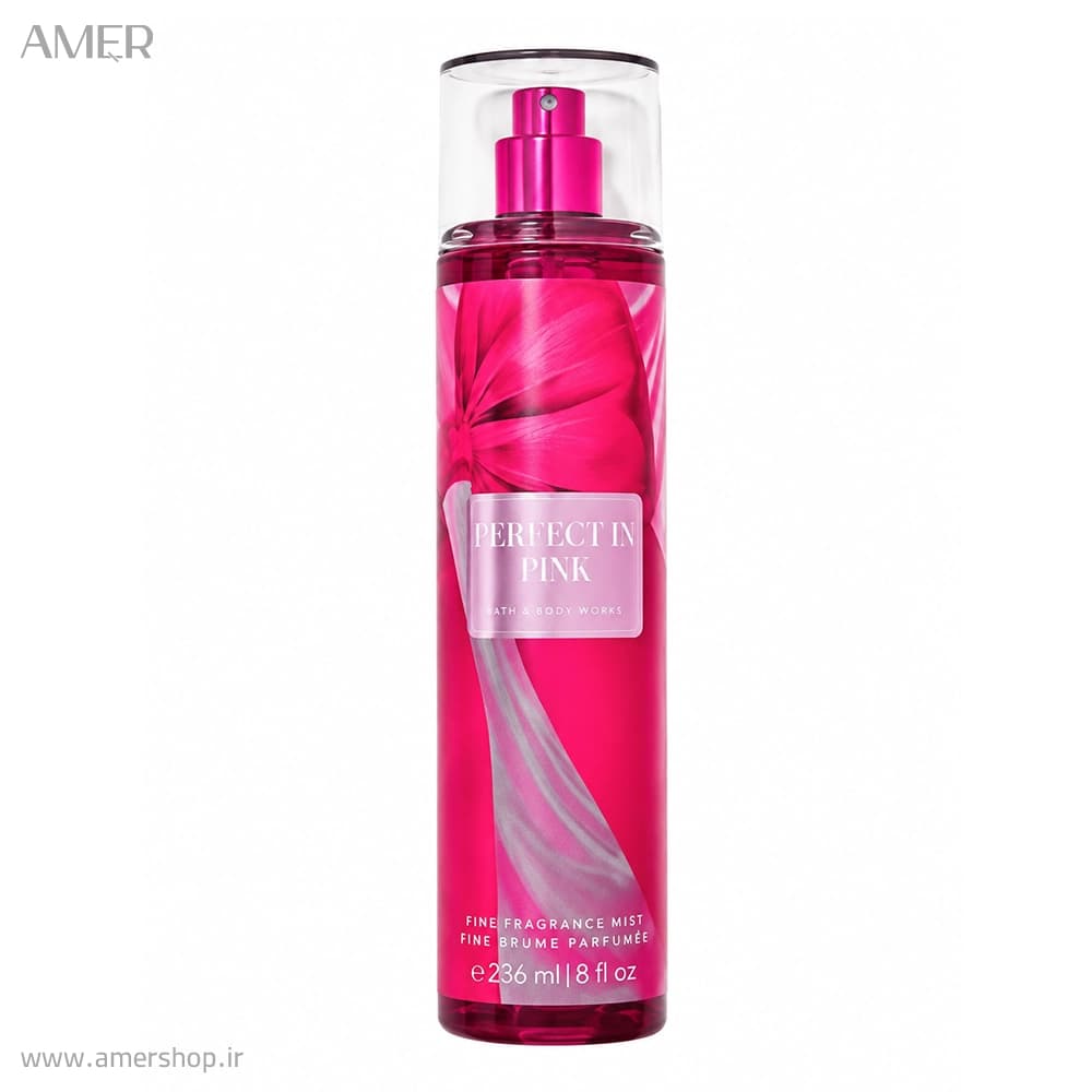 بادی اسپلش بث اند بادی ورکس مدل Perfect In Pink حجم 236 میلی‌لیتر — تصویر ۵