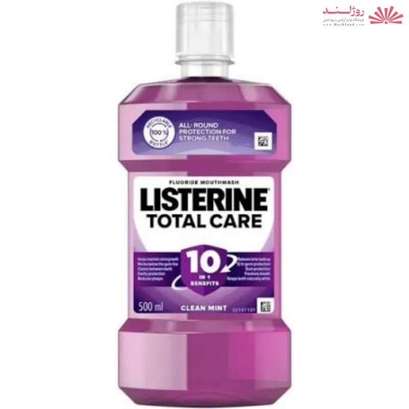 دهان‌شوی لیسترین مدل Total Care 10 در 1 حجم 500 میلی‌لیتر(اورپای) — تصویر ۳