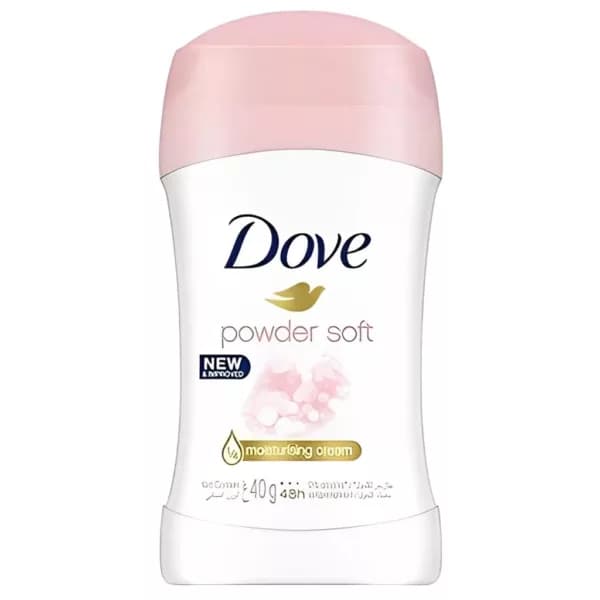 استیک دئودورانت داو Dove مدل Powder Soft وزن ۴۰ گرم — تصویر ۵