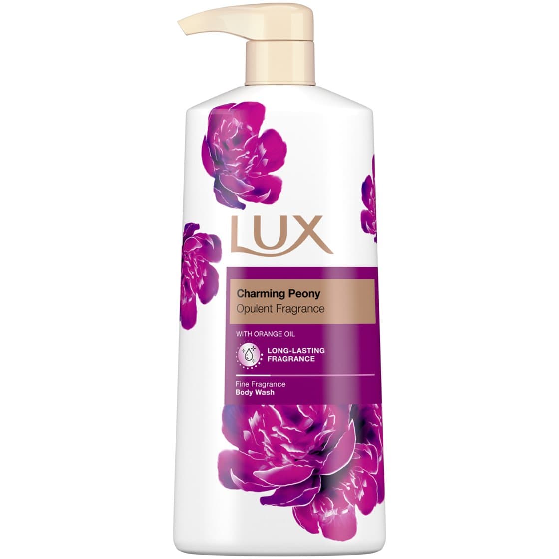 شامپو بدن لوکس مدل Charming Peony حجم 600 میلی‌لیتر