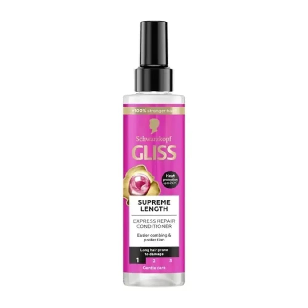 اسپری دو فاز گلیس مدل Supreme Length حجم 200 میل — تصویر ۳