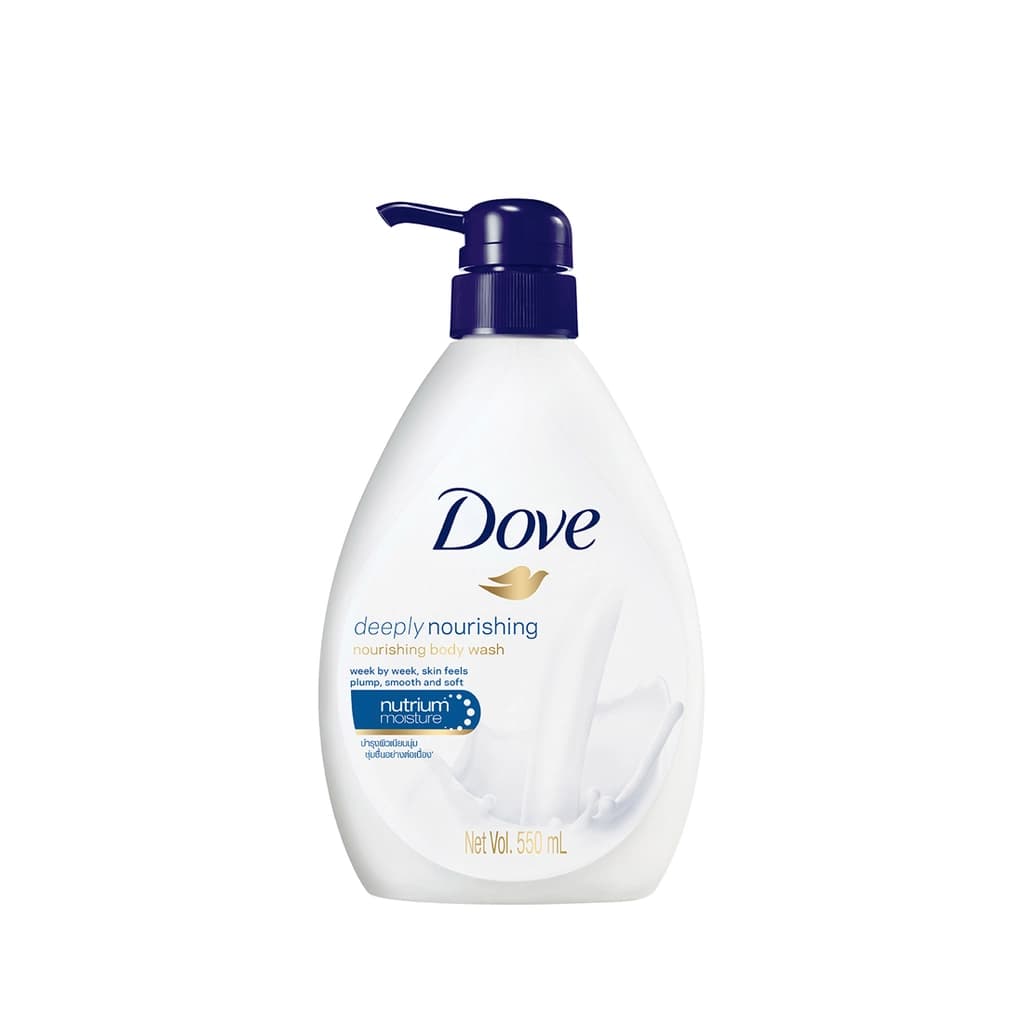 شامپو بدن پمپی دیپلی نوریشینگ داو Dove Deeply Nourishing Body Wash 550Ml — تصویر ۲