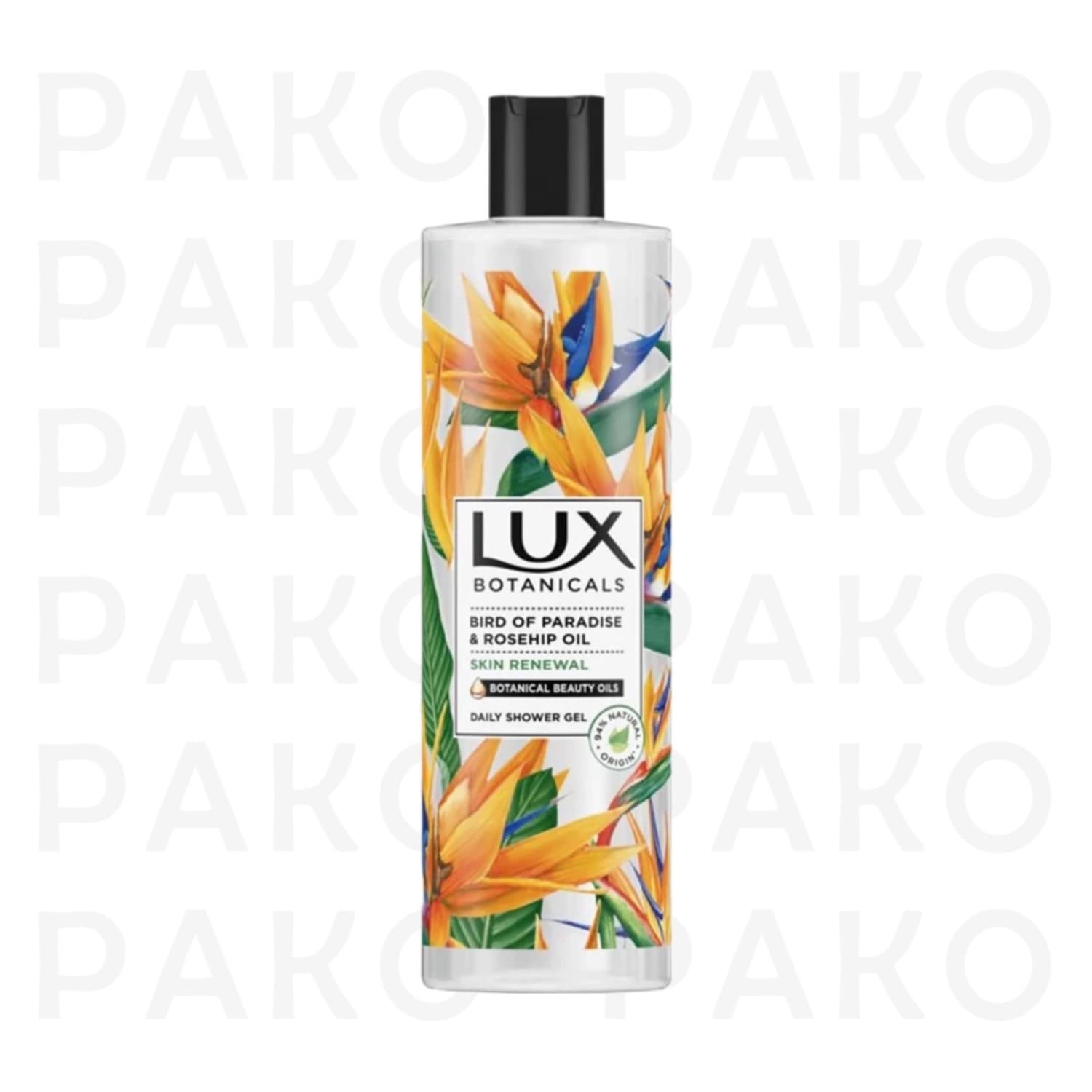 شامپو بدن لوکس مدل گل پرند بهشتی (Lux Heavenly Birds Flower) حجم ۶۵۰ میلی‌لیتر — تصویر ۳