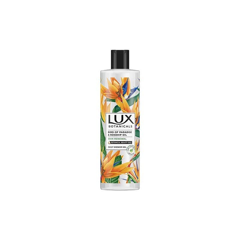 شامپو بدن لوکس مدل گل پرند بهشتی (Lux Heavenly Birds Flower) حجم ۶۵۰ میلی‌لیتر
