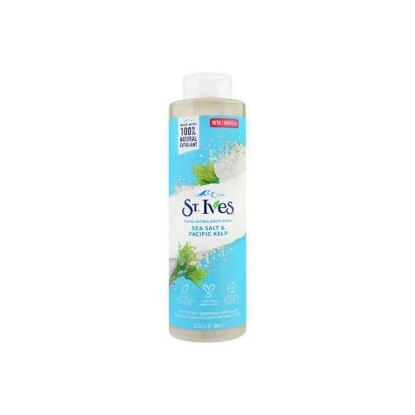 شامپو بدن سینت ایوز مدل نمک دریایی و جلبک اقیانوسی (St. Ives Sea Salt & Pacific Kelp) حجم ۶۵۰ میلی‌لیتر — تصویر ۱۲