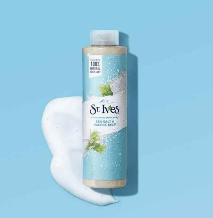شامپو بدن سینت ایوز مدل نمک دریایی و جلبک اقیانوسی (St. Ives Sea Salt & Pacific Kelp) حجم ۶۵۰ میلی‌لیتر — تصویر ۹