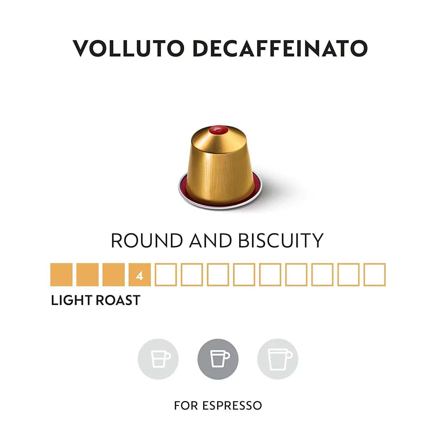 کپسول قهوه نسپرسو مدل Volluto Decaffeinato — تصویر ۱۲