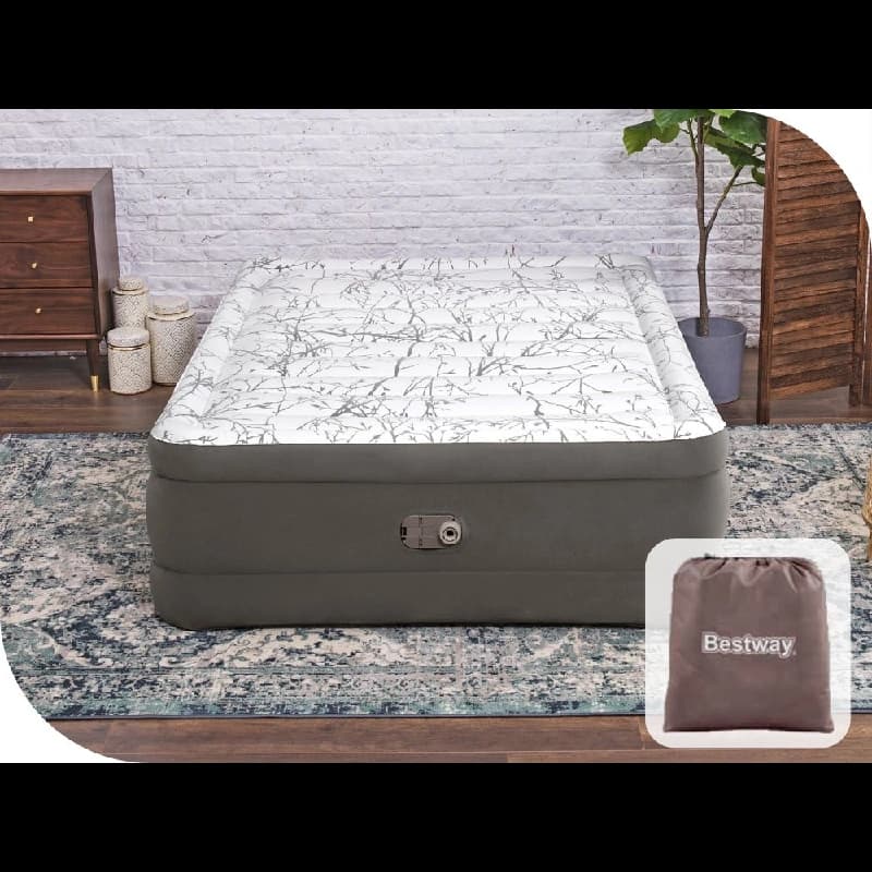 تخت بادی دونفره طرحدار با پمپ داخلی 6713E Bestway — تصویر ۷