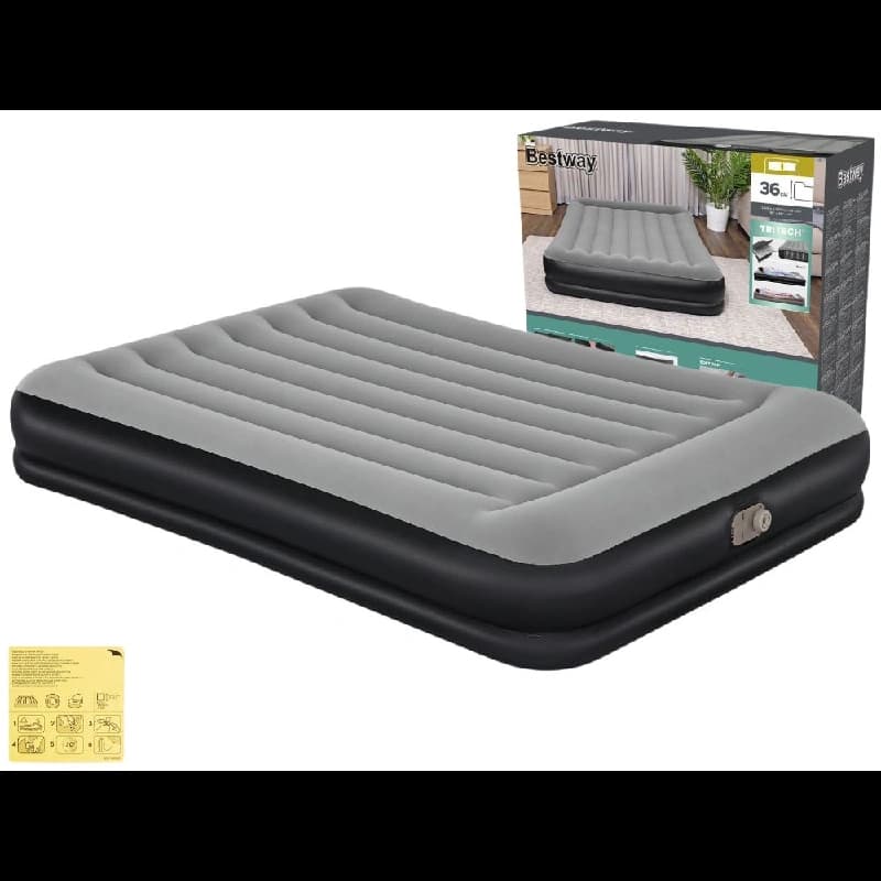 تخت خواب بادی دونفره با بالش بست وی 67725 Bestway — تصویر ۱۰