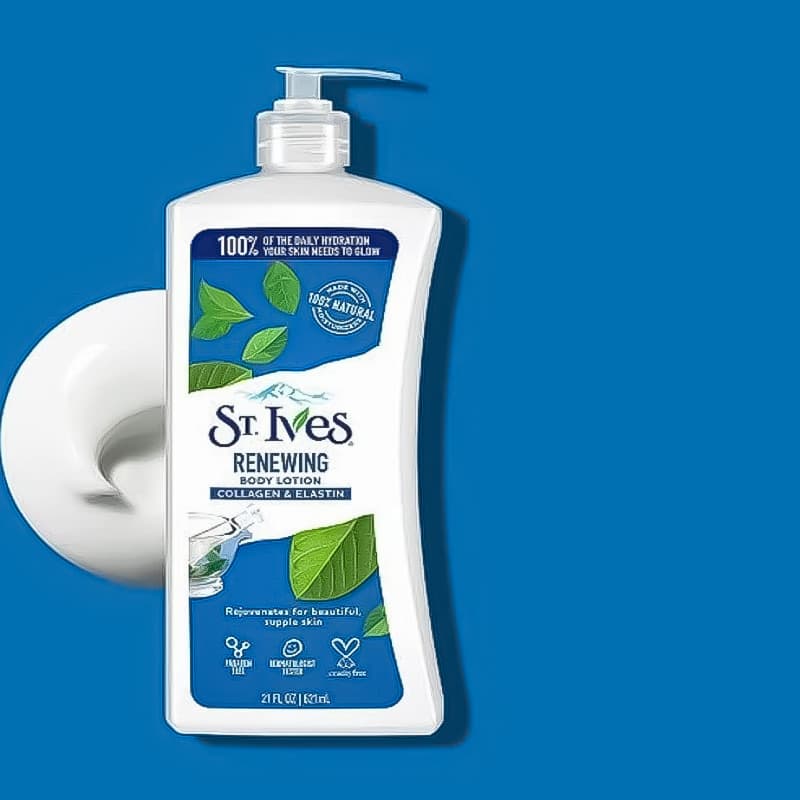 لوسیون بدن مدل Renewing اس تی.ایوز {ST.IVES} 621 ml — تصویر ۵