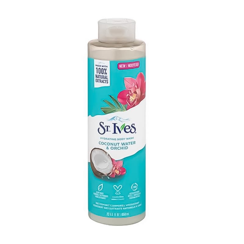شامپو بدن اس تی.ایوز مدل نارگیل و ارکیده {ST.IVES} 650 ml