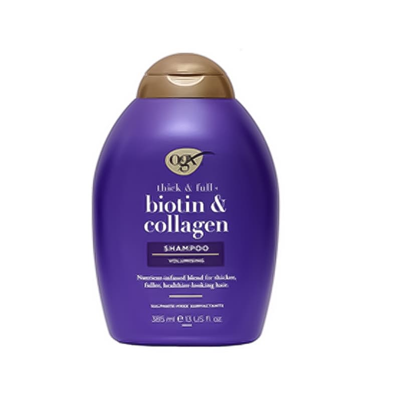 شامپو ضد ریزش او جی ایکس مدل بیوتین کلاژن {OGX} 385 ml — تصویر ۳