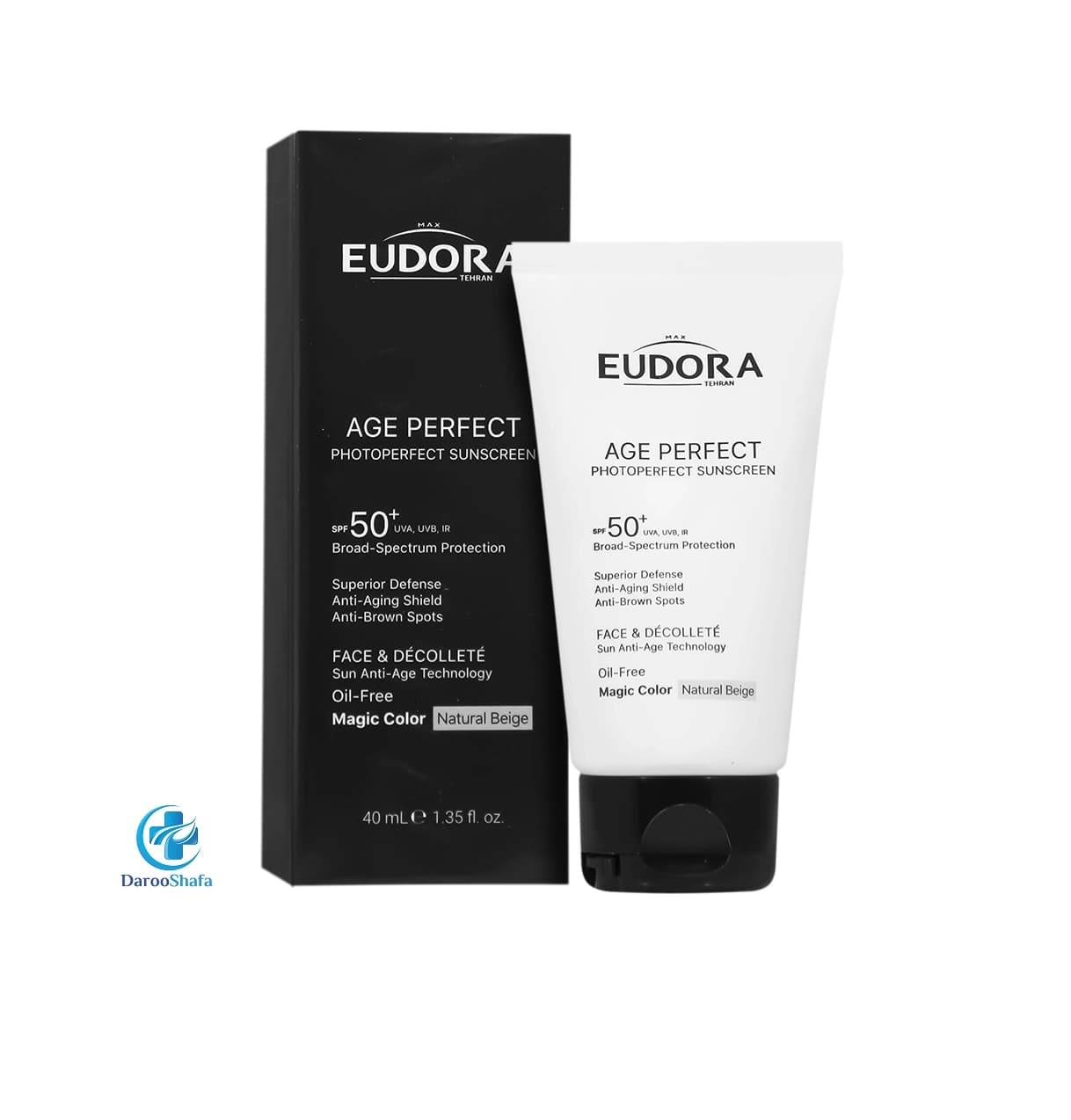 کرم ضد آفتاب مجیکال بژ طبیعی SPF 50 ادورامکس — تصویر ۲