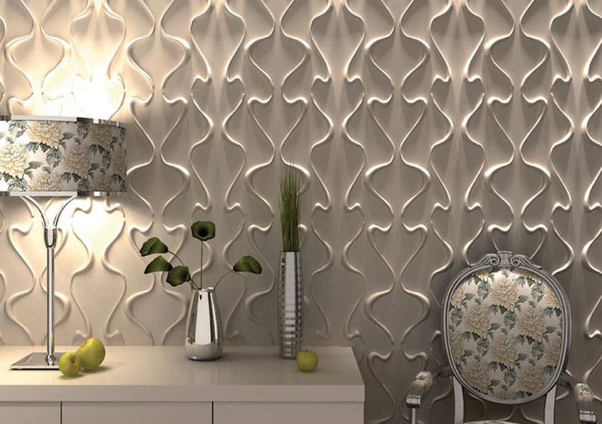 دیوارپوش سه بعدی طرح شراره HDC وارداتی — تصویر ۳