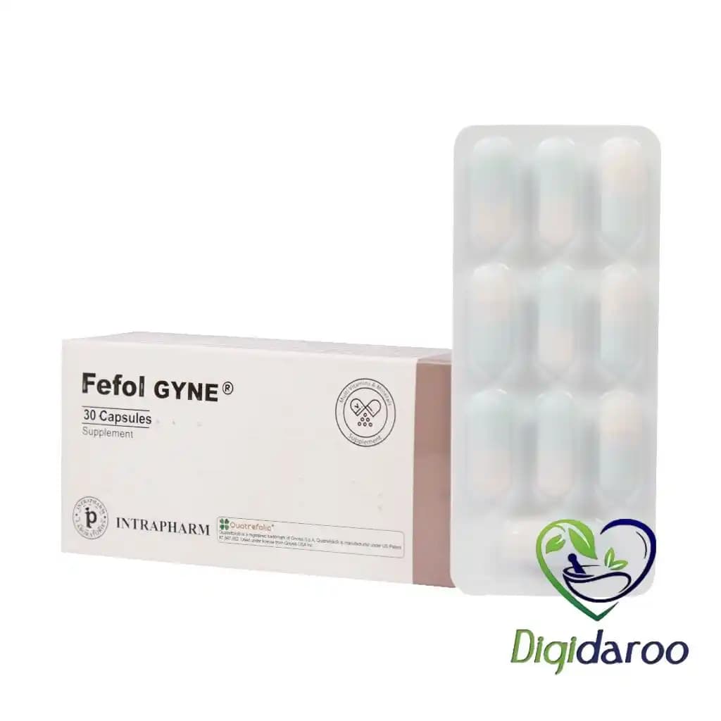 کپسول ففول گاین (Fefol Gyne) اینترافارم 30 عددی — تصویر ۶
