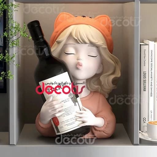 نگهدارنده بطری فانتزی مدل دختر مهربان