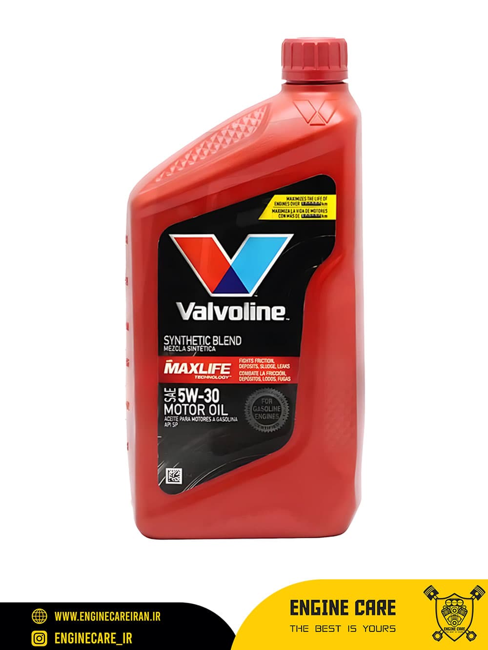 روغن موتور والوالین 5w30 MaxLife — تصویر ۴