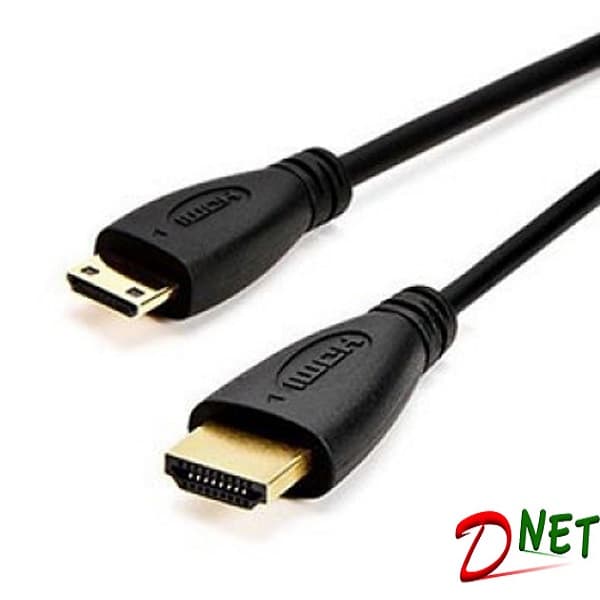 کابل HDMI به MINI HDMI دی نت 1.5 متری