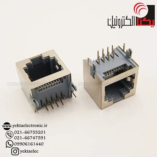 برل (بین راهی ) فلزی شبکه RJ45 — تصویر ۴