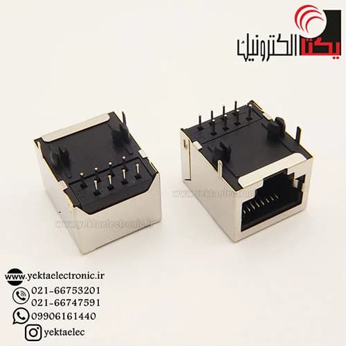 برل (بین راهی ) فلزی شبکه RJ45 — تصویر ۹