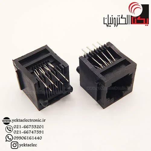 برل (بین راهی ) فلزی شبکه RJ45 — تصویر ۶