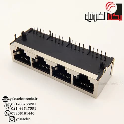 برل (بین راهی ) فلزی شبکه RJ45 — تصویر ۸