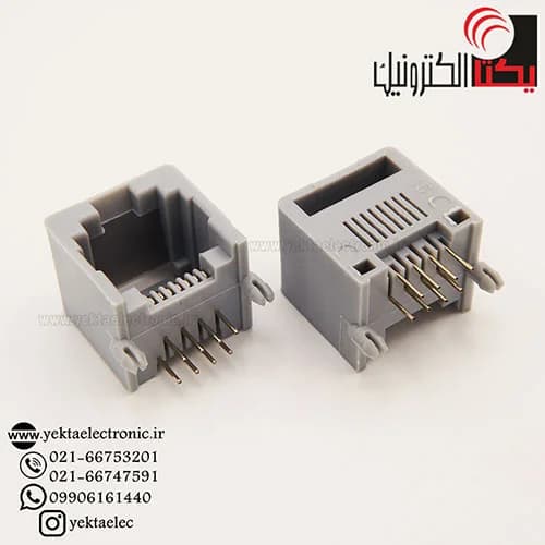 برل (بین راهی ) فلزی شبکه RJ45 — تصویر ۷