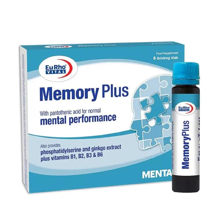 ویال مموری پلاس یوروویتال 6عددی Memory Plus