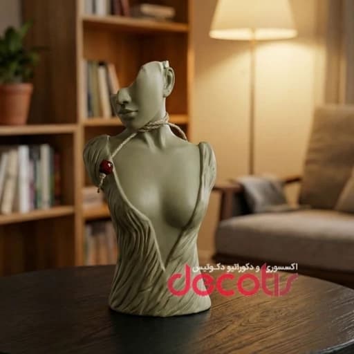 مانکن طلا مدل نیم تنه مینیمال — تصویر ۴