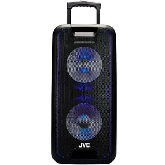 اسپیکر بلوتوثی قابل حمل جی وی سی اصل مدل XS-N518PB ا JVC TROLLEY BATTERY SPEAKER 16 KG N518PB — تصویر ۴